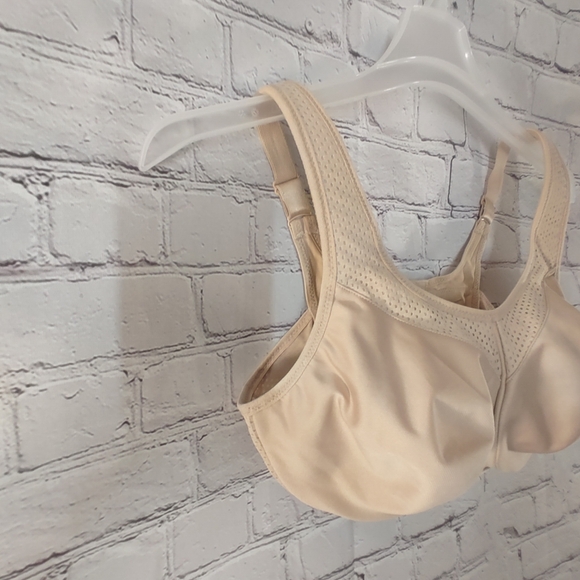 Glamorise Sport Elite Performance High Impact Beige Underwire 36DD - Picture 6 of 12